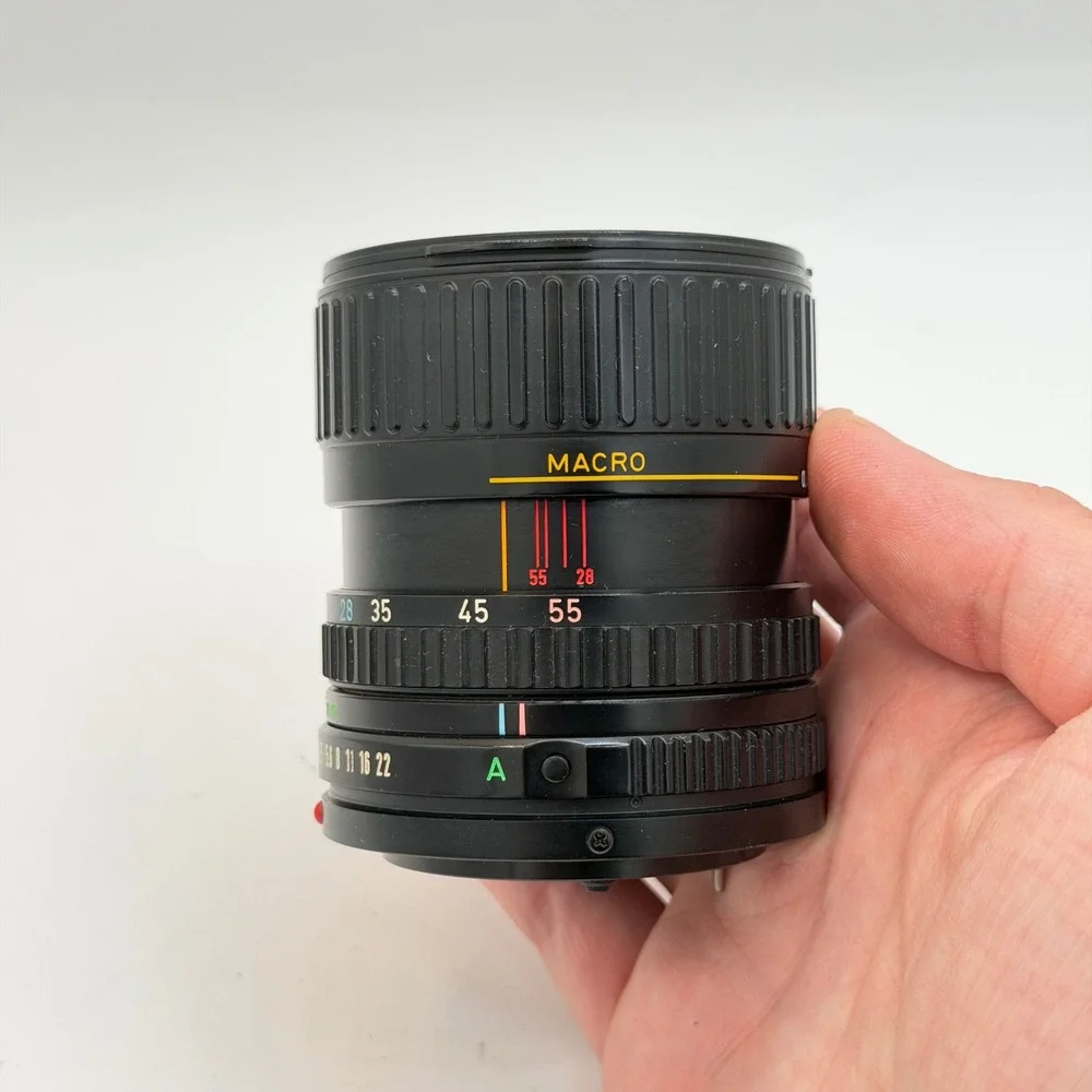 Canon FD 28-55mm f3.5-4.5 Zoom Lens with Macro and Kenko UV Filter Japan Tested